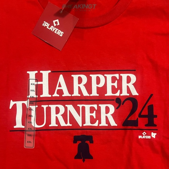 MLB Philadelphia Phillies Harper/Turner 24’ - Picture 2 of 2